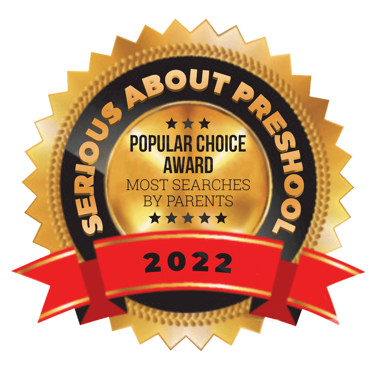 Serious About Preschool  Popular Choice Award 2023