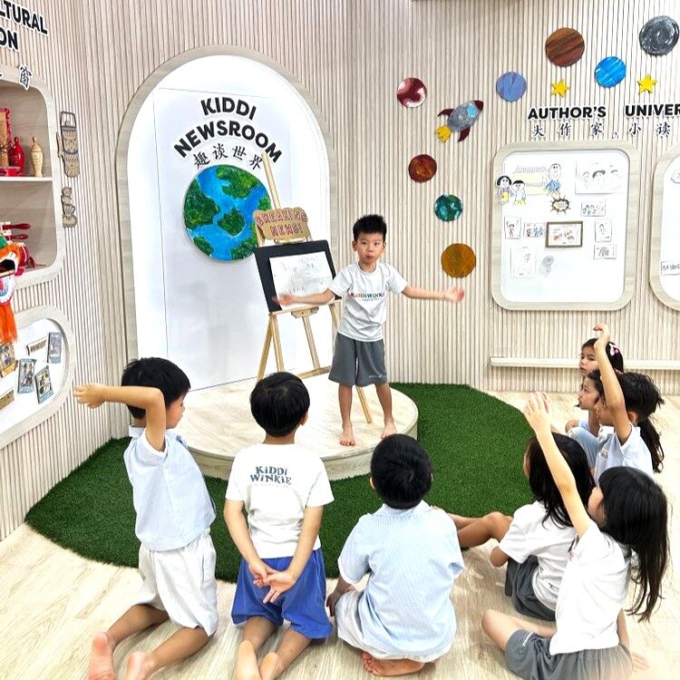 preschoolers show and tell
